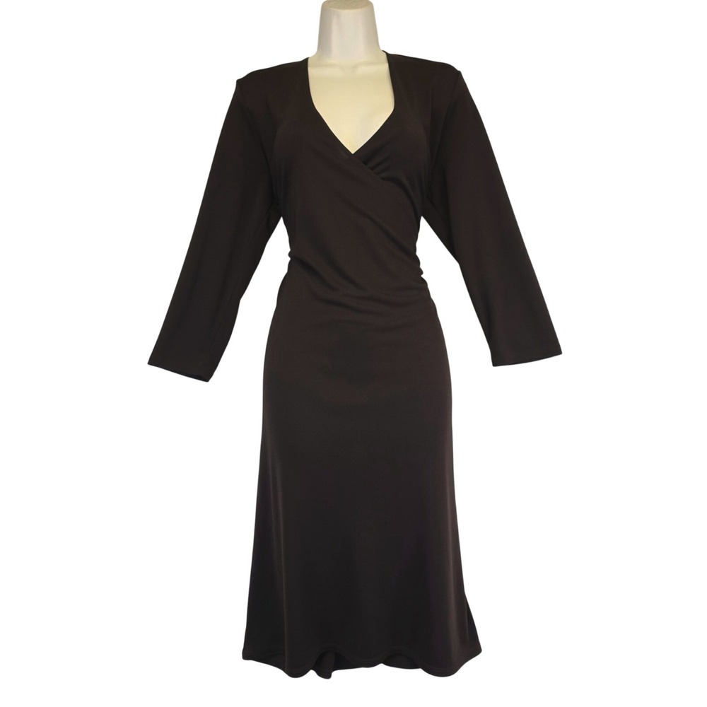 Vintage Prize Dress Womens L Y2K Ruched Date Night Cocktail Minimalist Capsule